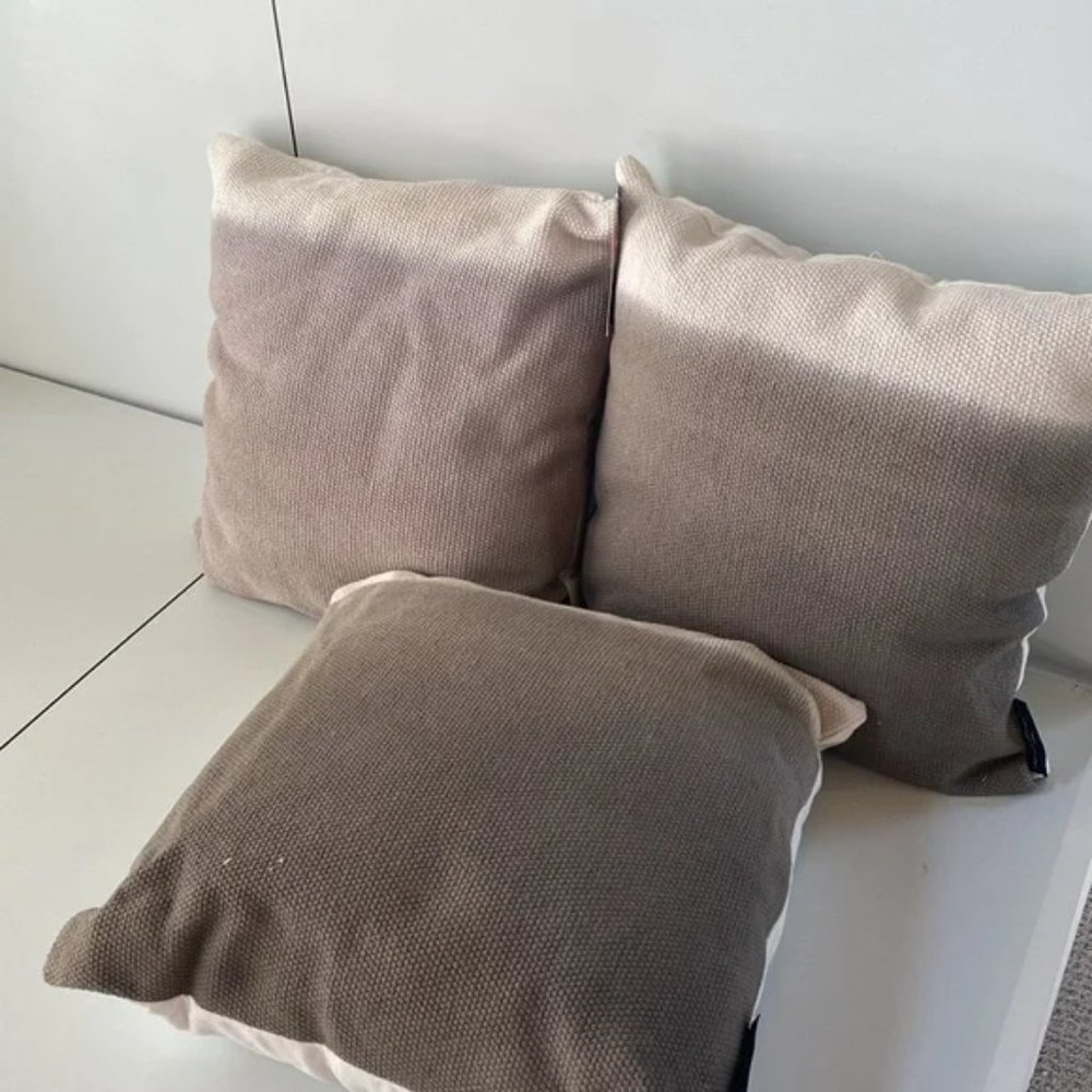French Connection Sunset Grey 18x18 Pillows (x3)